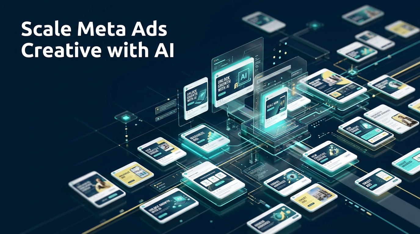 How to Scale Meta Ads Creative Production with AI: From 5 Variations to 50 in Minutes