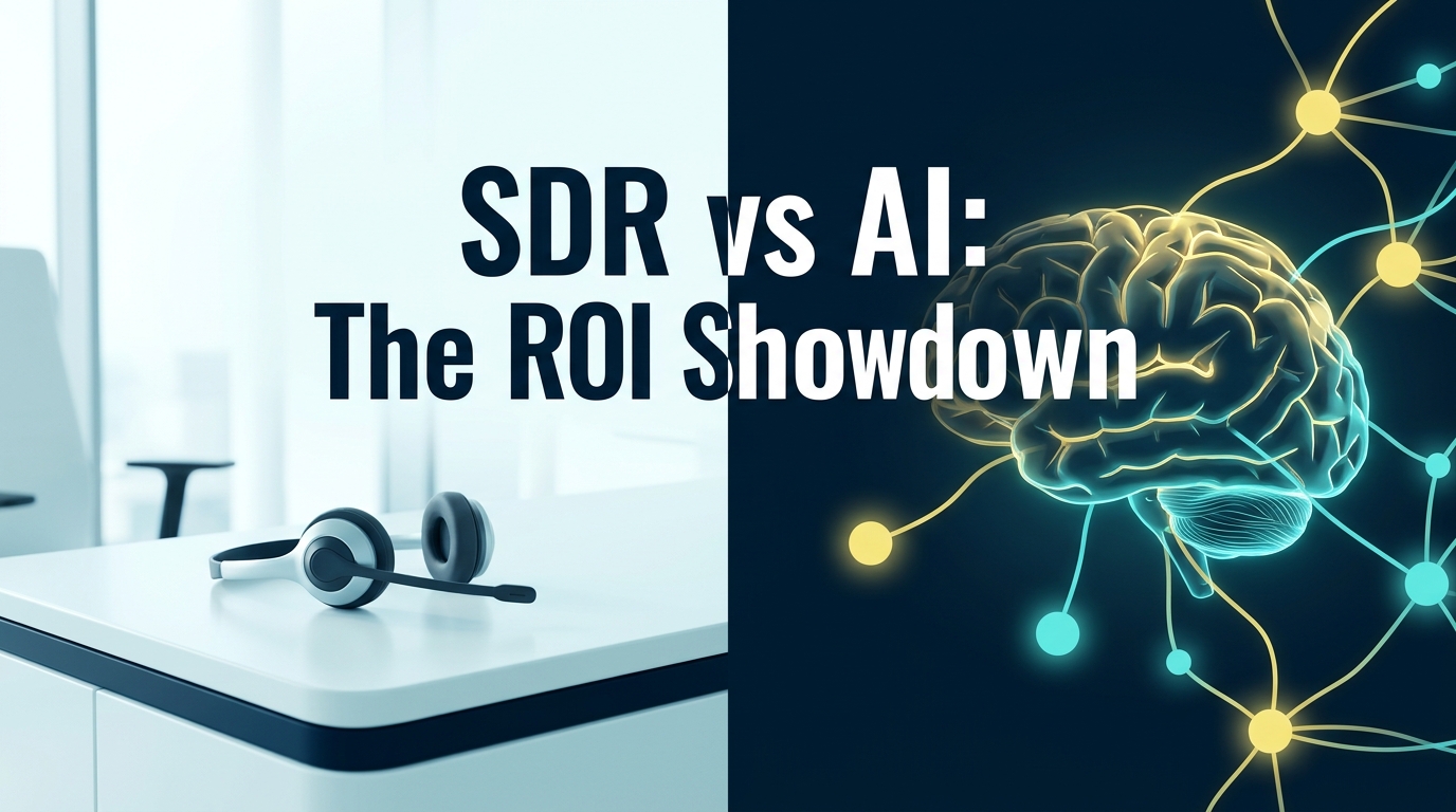 How to Calculate the True ROI of Hiring an SDR vs Building an AI Outbound System
