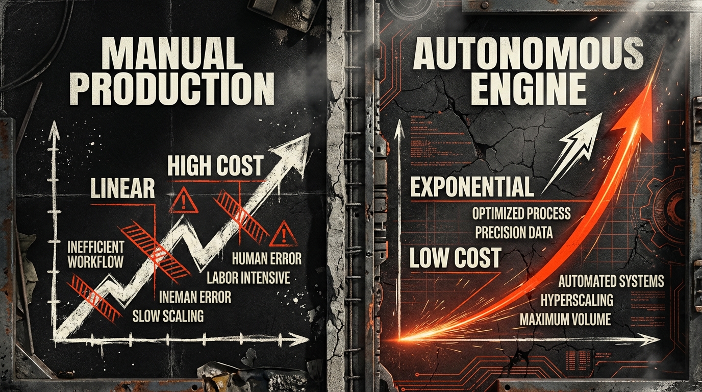 Autonomous Content Engine Infographic