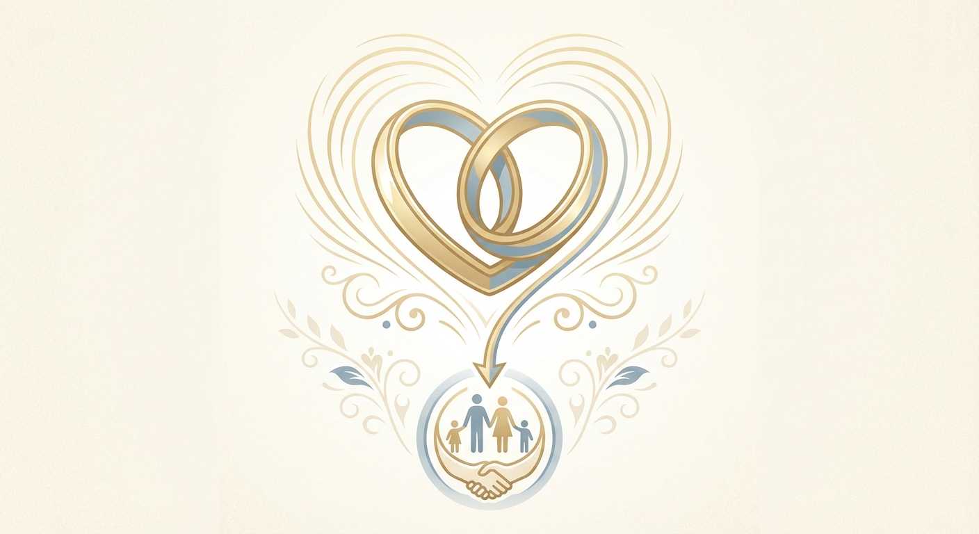 Infographic showing the 90/10 rule for wedding speeches