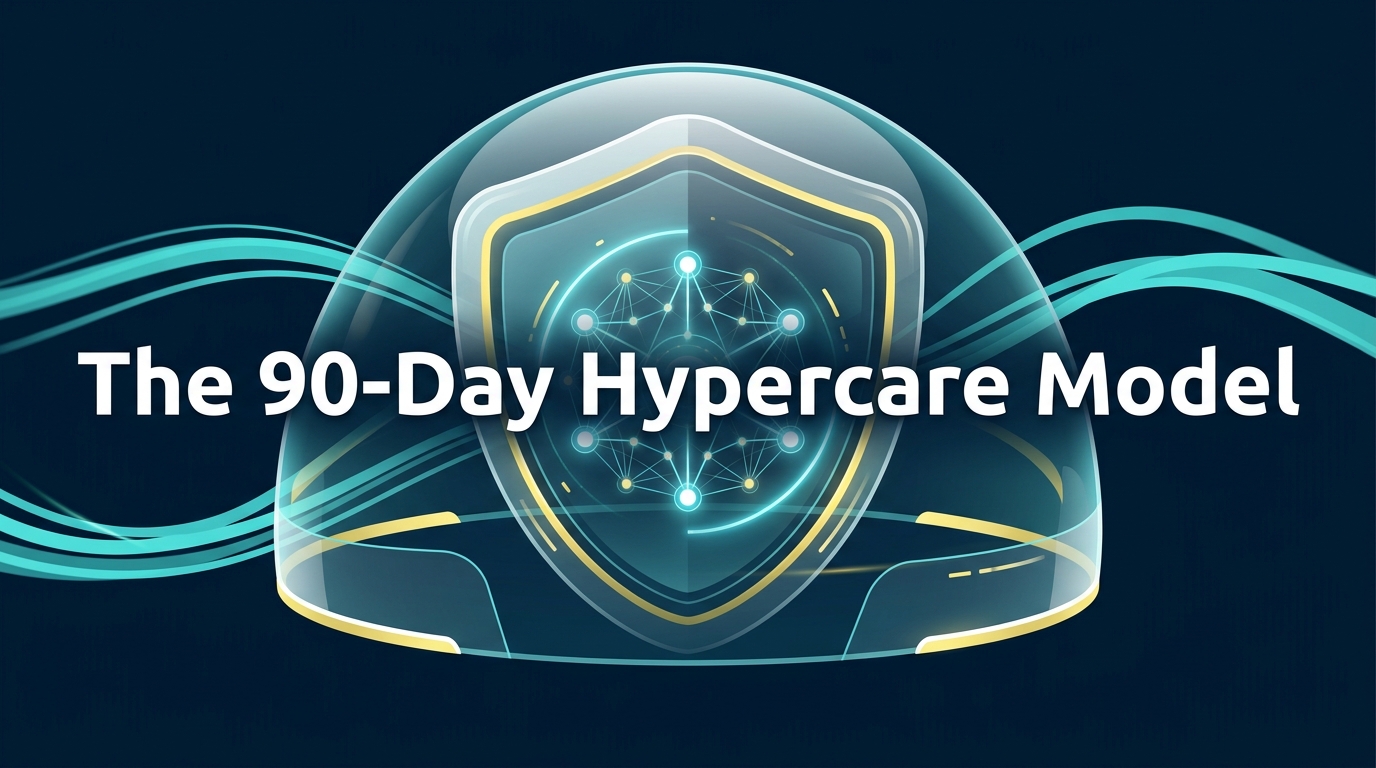 The 90-Day Hypercare Model: Why Post-Launch Support Is the Difference Between Systems That Work and Systems That Die