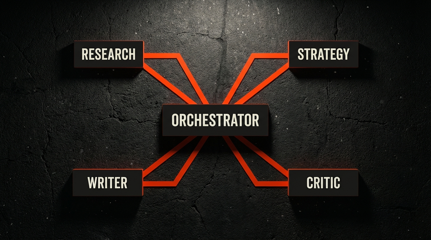 Multi-Agent Orchestrator Diagram