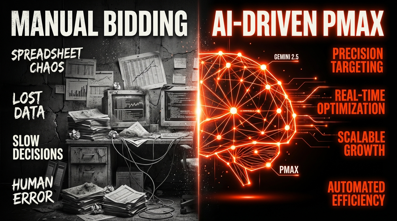 Manual vs AI-Driven PMax