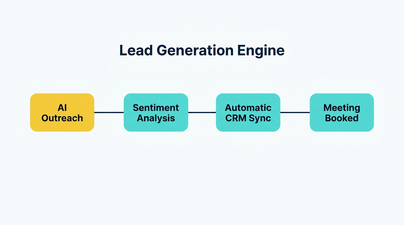 Lead Generation Engine Schematic
