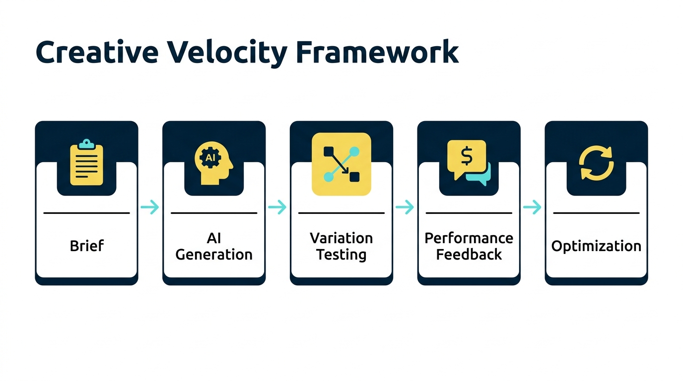 Creative Velocity Framework Infographic
